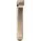 Ekena Millwork Thorton Arts and Crafts Rough Sawn Bracket w/ Offset Brace, Douglas Fir, 6"W x 30"D x 38"H BKT0604X30X38THR03RDF - alternate 4